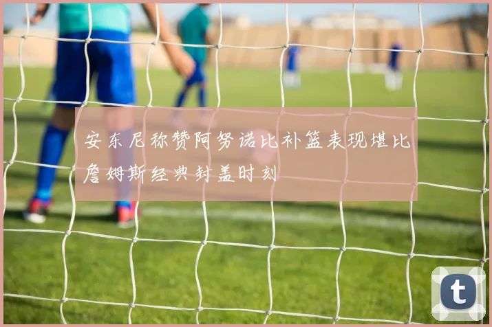 安东尼称赞阿努诺比补篮表现堪比詹姆斯经典封盖时刻